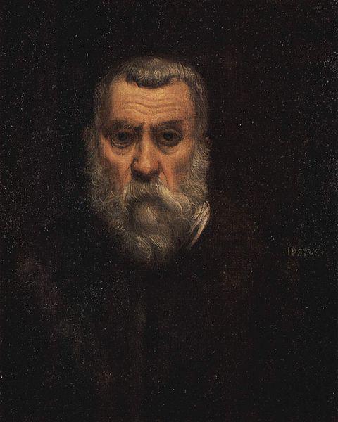 Jacopo Tintoretto Self-portrait oil painting picture